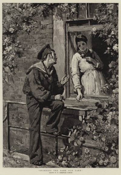 Hetzelfde Oude Verhaal Spinnen door William Christian Symons